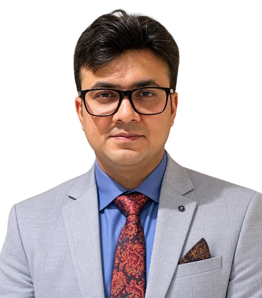 Dr. Harsh Vardhan, ENT specialist and surgeon at Vista ENT Clinic, Sector 82A, Gurugram
